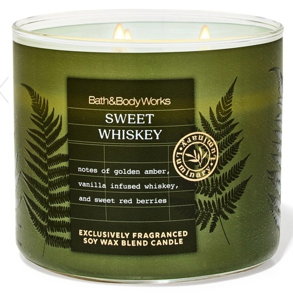 🆕🥃 BATH & BODY WORKS LIMITED EDITION “SWEET WHISKEY” 3-WICK CANDLE. BAND NEW! - Picture 2 of 6